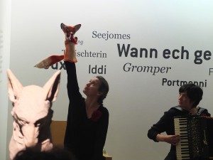 Visite contée, Pas d'Histoire sans histoires, photo: Christof Weber